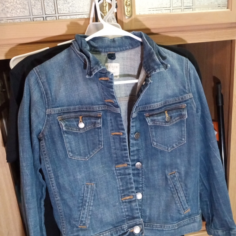 J. Crew Women's Denim Jean Jacket Size XS/Xsmall Pre-Owned